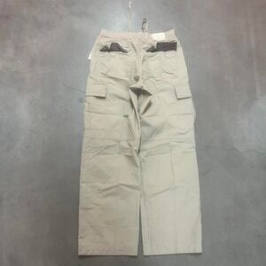 NWT Vintage gap men's tan baggy cargo pants loose utility pockets 2005 32